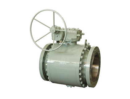 forged steel Trunnion mounted ball valve